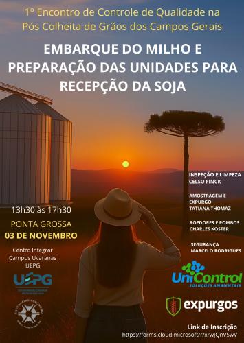 Encontro de Controle de Qualidade na Pós-colheita de grãos dos Campos Gerais